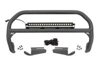 Nudge Bar | 20 Inch Black Single Row LED | OE Modular Steel | | Ford Bronco (21-26)