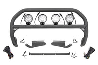 Nudge Bar | 4 Inch Round Led (x4) | OE Modular Steel | Ford Bronco 4WD (21-26)