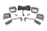 LED Light Kit | Ditch Mount |  3" OSRAM | Wide | Nissan Frontier (22-26)