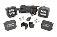 LED Light Kit | Ditch Mount | 2" Black Pair | Spot | Toyota Tundra (22-26)