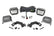LED Light Kit | Ditch Mount |  3" OSRAM | Wide | Toyota Land Cruiser (24-26)