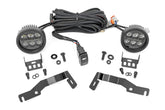 LED Light Kit | Ditch Mount | Black Series Round | 3.5 Inch | Amber DRL | Toyota Tacoma (24-26)