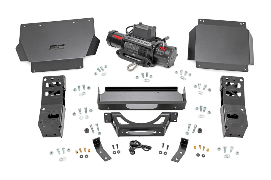 FXS Hidden Winch Mount | PRO9500S | Toyota Tacoma 4WD (2024-2026)
