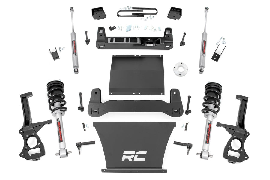 6 Inch Lift Kit | Mono Leaf Rear | N3 Struts | Chevy Silverado 1500 (25-26)