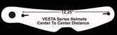 RaceQuip 2mm Clear Helmet Face Shield Tear-Offs - Vesta - Pack of 20 203218RQP