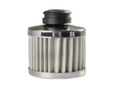 Chrome Valve Cover Breather Push On Style Fits Valve Covers with a 1.22 Inch O.D. Hole Mr Gasket