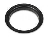 Air Cleaner Adapter Fits 4 Barrel, adapts 5-1/8 Inch air cleaner to 4-7/32 Inch carb neck, Black plastic Mr Gasket