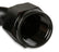Push-On Hose Ends Black -10 AN 90 Degree Black Satin Anodized Finish Mr Gasket