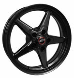 Race Star 92 Drag Star Bracket Racer 17x7 5x120BC 4.25BS Gloss Black Wheel