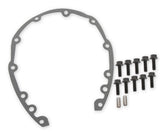 Cast Aluminum Timing Chain Cover Vortec/small Block Chevy Cast Aluminum Timing Chain Cover Black Finish Holley