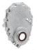 Cast Aluminum Timing Chain Cover Vortec/small Block Chevy Cast Aluminum Timing Chain Cover W/crank Sensor Provision Natural Finish Holley