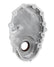 Cast Aluminum Timing Chain Cover Vortec/small Block Chevy Cast Aluminum Timing Chain Cover W/crank Sensor Provision Natural Finish Holley