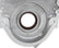 Cast Aluminum Timing Chain Cover Vortec/small Block Chevy Cast Aluminum Timing Chain Cover W/crank Sensor Provision Natural Finish Holley