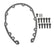 Cast Aluminum Timing Chain Cover Vortec/small Block Chevy Cast Aluminum Timing Chain Cover W/crank Sensor Provision Natural Finish Holley