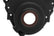 Cast Aluminum Timing Chain Cover Vortec/small Block Chevy Cast Aluminum Timing Chain Cover W/crank Sensor Provision Black Finish Holley