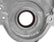 Cast Aluminum Timing Chain Cover Vortec/small Block Chevy Cast Aluminum Timing Chain Cover W/crank Sensor Provision Black Finish Holley