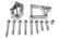 LS Accessory Drive Bracket Installation Kit for Middle Alignment Installation Kit, LS Acc Drive Brackets, Use with Middle Belt Alignment (alignment Common on F-Body & GTO) Holley