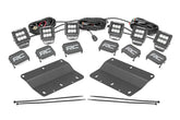 LED Light Kit | Fog Mount | Triple 2" Black Pair | Spot/Flood | Ford Bronco (21-26)