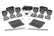 LED Light Kit | Fog Mount | Triple 2" Black Pair | Amber DRL | Ford Bronco (21-26)