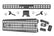 Molle Mounting Panel w/ LED Dome Light | Overhead | Ford Bronco 4WD (21-26)