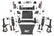 6 Inch Lift Kit | Mono Leaf Rear | Vertex | Chevy Silverado 1500 4WD (22-24)