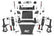 6 Inch Lift Kit | Mono Leaf Rear | Vertex/V2 | Chevy Silverado 1500 (25-26)