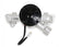 Electric Water Pump Aluminum 35Gpm Electric Water Pump Sbf 260/289/302/351W Polished W/Block Off Plate Frostbite Cooling