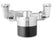 Billet Electric Water Pump Billet Aluminum 50Gpm Electric Water Pump-Small Block Chevy Polished Frostbite Cooling