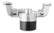 Billet Electric Water Pump Billet Aluminum 50Gpm Electric Water Pump-Big Block Chevy Polished Frostbite Cooling