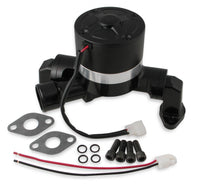 Billet Electric Water Pump Billet Aluminum 50Gpm Electric Water Pump-Big Block Chevy Black Frostbite Cooling