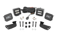 LED Light Kit | Front Mount | 2" Black Pair | Segway 570 F