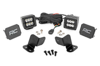 LED Light Kit | Rear Mount | 2" Black Pair | Segway 570 F