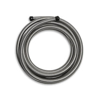 Stainless Steel Braided Hose 6 AN 20 Feet Stainless Braided AN Hose Mr Gasket