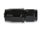 Straight Swivel Hose End -6 AN Black Satin Anodized Finish Mr Gasket