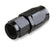 Straight Swivel Hose End-8 AN Black Satin Anodized Finish Mr Gasket