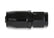 Straight Swivel Hose End -10 AN Black Satin Anodized Finish Mr Gasket