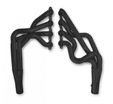Long Tube Headers Painted 1970-1974 GM LS 2Nd Gen Camaro, Firebird Tube Size 1-7, 8, Collector Size 3 Inch, Port Shape Round Hooker BlackHeart