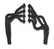 Long Tube Headers Painted 1970-1974 GM LS 2Nd Gen Camaro, Firebird Tube Size 1-7, 8, Collector Size 3 Inch, Port Shape Round Hooker BlackHeart