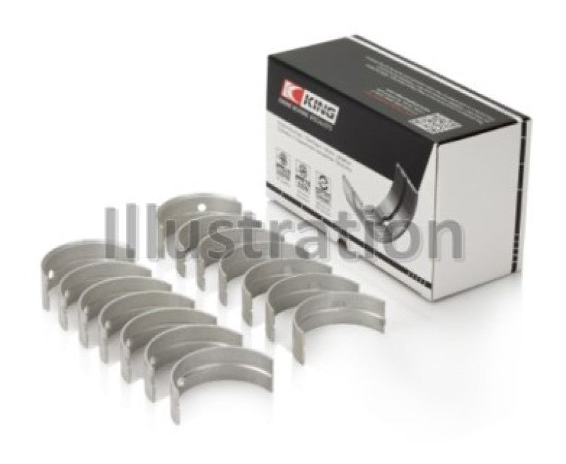 King Audi/Volkswagen ABV/AES/AUE Crankshaft Main Bearing Set (Set of 7) (Standard Size)