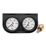 AutoMeter GAUGE CONSOLE, OILP/WTMP, 2