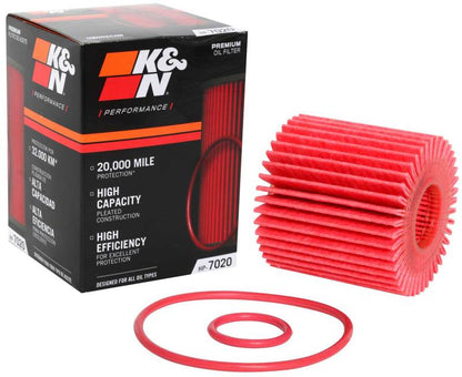 K&N Oil Filter | Cartridge | HP-7020