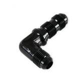 Bulkhead Fitting -6 90 Degree Black Sniper EFI