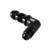 Bulkhead Fitting -6 90 Degree Black Sniper EFI