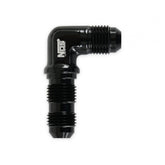 Bulkhead Fitting -6 90 Degree Black Sniper EFI