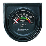 AutoMeter Traditional incandescent lighting illuminates around the perimeter of the dial 2354