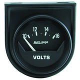 AutoMeter Traditional incandescent lighting illuminates around the perimeter of the dial 2362
