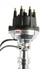 Pro-Billet Cam Sync Distributor, Ford Fe, Steel Gear Hall-Effect Sync Pickup And Includes A Steel Gear. Must Be Used With An MSD 6, 7 Or 8-Series Ignition MSD Ignition
