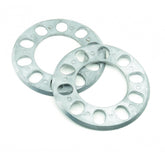 Wheel Spacers 7/32 Inch Thick, 5 lug 4 1/2 Inch Bolt Circle Mr Gasket
