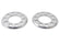 Wheel Spacers 5/16 Inch Thick, 5 lug 4 1/2 Inch Bolt Circle Mr Gasket