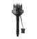 MSD Black Chevy Tall Deck Dual Sync Distributor Pro-Billet Dual Sync EFI Distributors Designed To Work With Holley Efi, And Other Sequential EFI Systems That Support Hall Effect Crank And Cams Sensor Inputs MSD Ignition